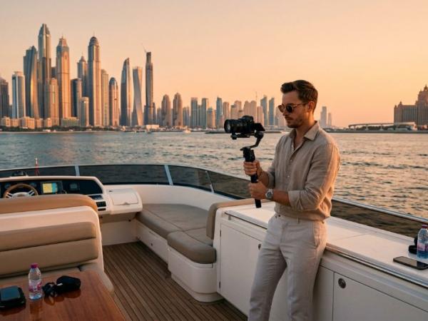 Content Creator's Guide: Filming and Shooting on a Dubai Yacht photo
