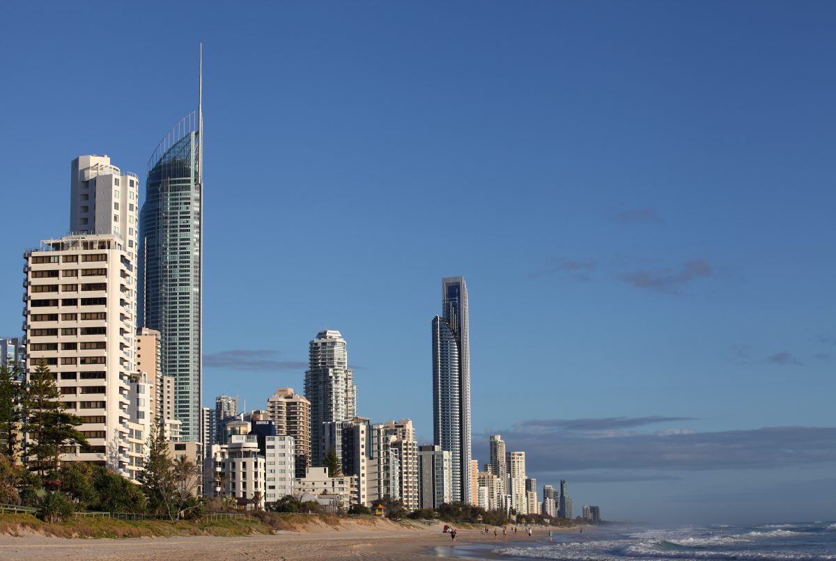 Surfers Paradise beach and skyline, Gold Coast photo_0